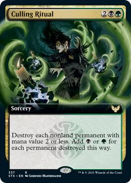 Culling Ritual Extended Art 337/275 (Strixhaven: School of Mages)  | Good Games Modbury