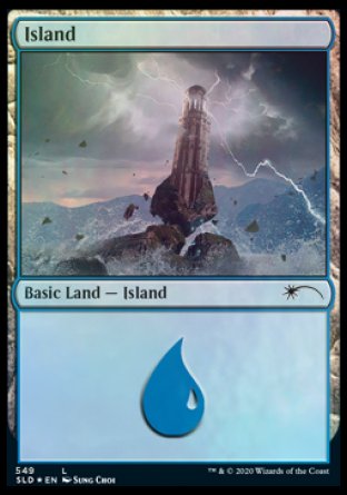 Island (Wizards) (549) [Secret Lair Drop Promos] | Good Games Modbury