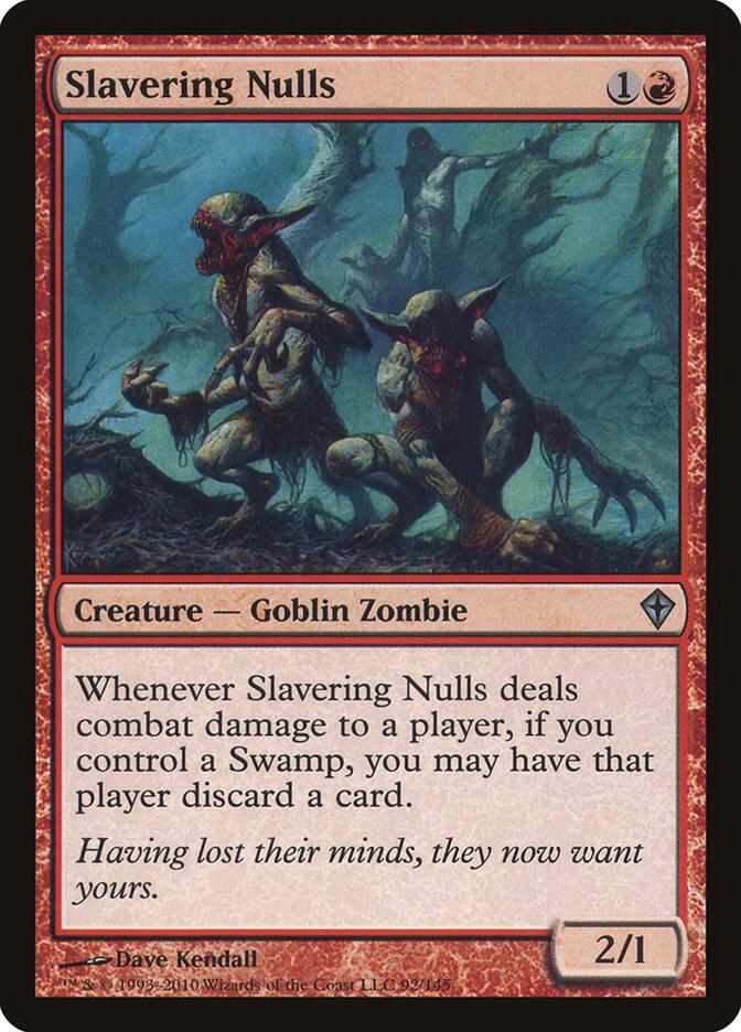 Slavering Nulls 92 (Worldwake)  - Foil | Good Games Modbury