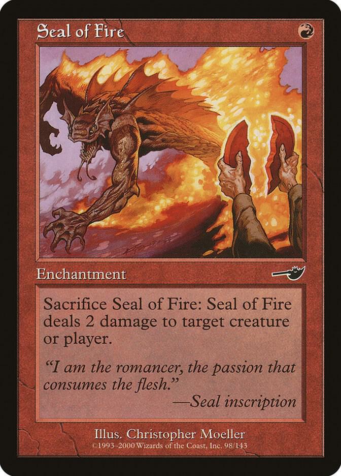 Seal of Fire 98/143 (Nemesis)  | Good Games Modbury