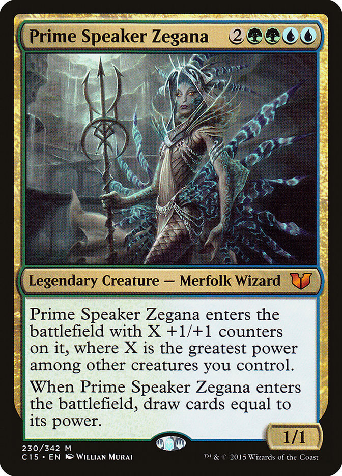 Prime Speaker Zegana [Commander 2015] | Good Games Modbury