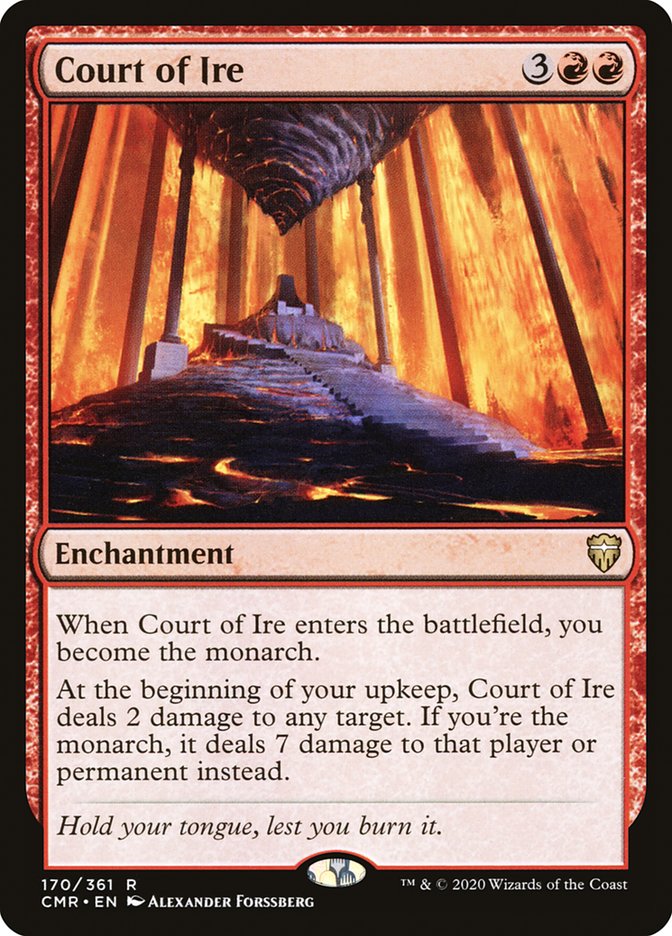 Court of Ire [Commander Legends] | Good Games Modbury