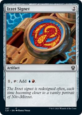 Izzet Signet 247 (Commander 2021)  | Good Games Modbury