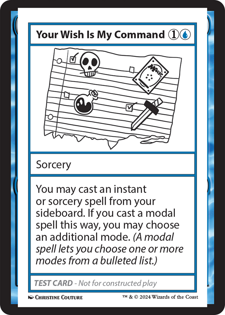 Your Wish Is My Command [Mystery Booster 2 Playtest Cards] | Good Games Modbury