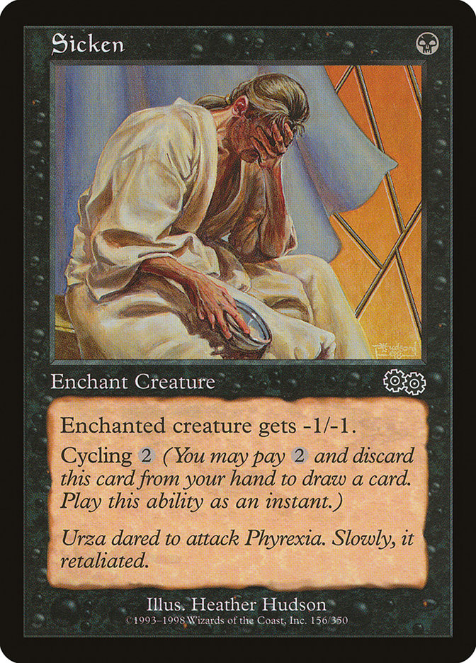 Sicken 156/350 (Urza's Saga)  | Good Games Modbury
