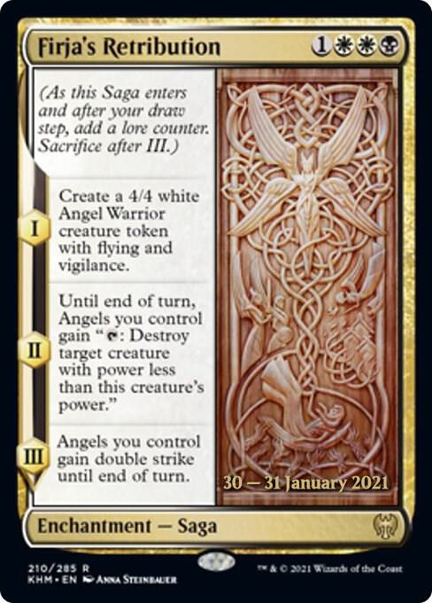 Firjas Retribution 210s/1 (Prerelease Cards)  - Foil | Good Games Modbury