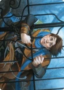 Locked in the Cemetery Art Card 26 (Art Series: Innistrad: Midnight Hunt)  | Good Games Modbury