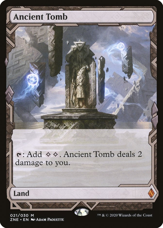 Ancient Tomb (Expeditions) [Zendikar Rising Expeditions] | Good Games Modbury