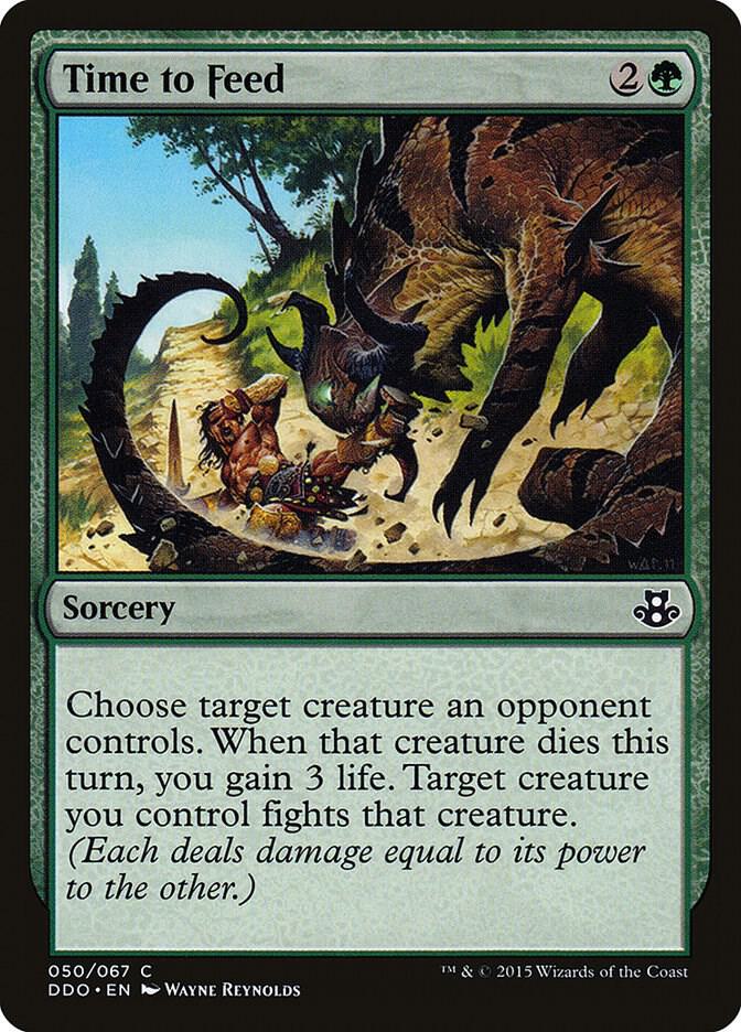 Time to Feed 50/67 (Duel Decks: Elspeth vs. Kiora)  | Good Games Modbury