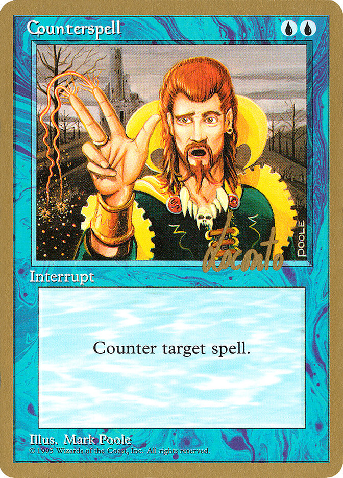 Counterspell (Michael Loconto) [Pro Tour Collector Set] | Good Games Modbury