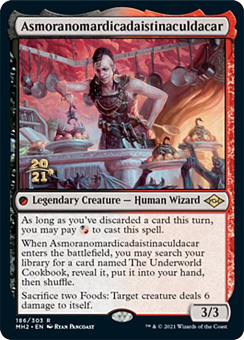 Asmoranomardicadaistinaculdacar 186s/86 (Prerelease Cards)  - PreRelease Foil | Good Games Modbury