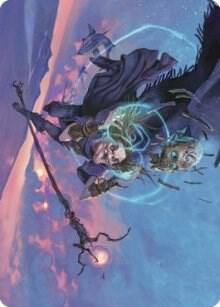 Zur Eternal Schemer Art Card 56 81 56 (Art Series: Dominaria United)  | Good Games Modbury