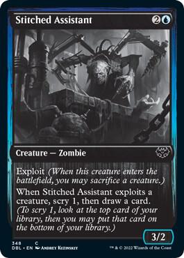 Stitched Assistant 348/534 (Innistrad: Double Feature)  | Good Games Modbury