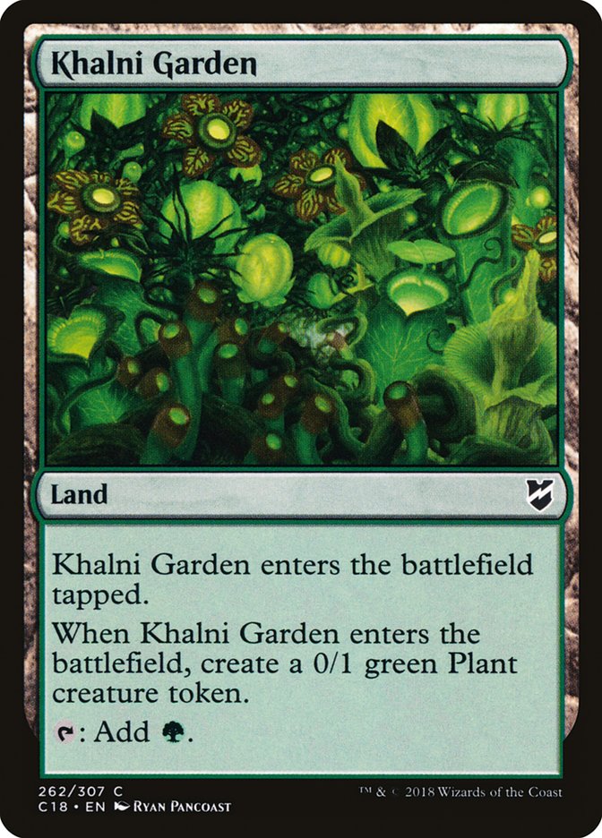 Khalni Garden [Commander 2018] | Good Games Modbury