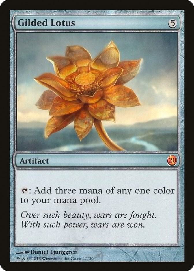 Gilded Lotus 12/20 (From the Vault: Twenty)  - Foil | Good Games Modbury