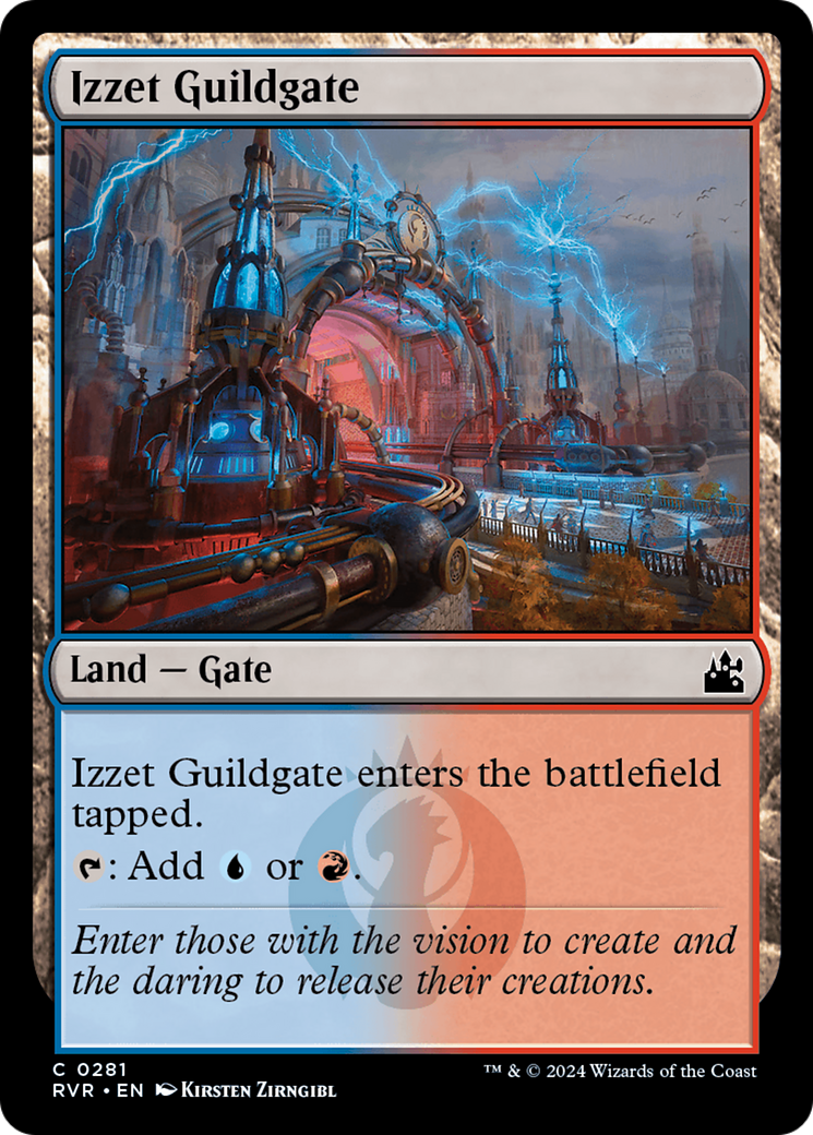 Izzet Guildgate [Ravnica Remastered] | Good Games Modbury