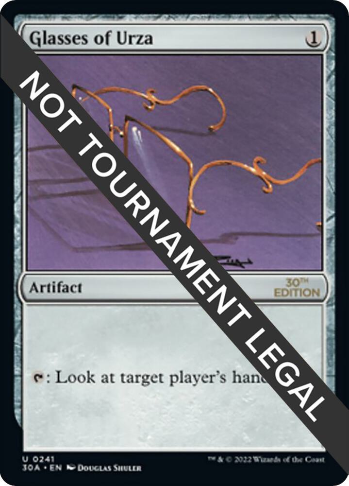 Glasses of Urza 241/594 (30th Anniversary Edition)  | Good Games Modbury