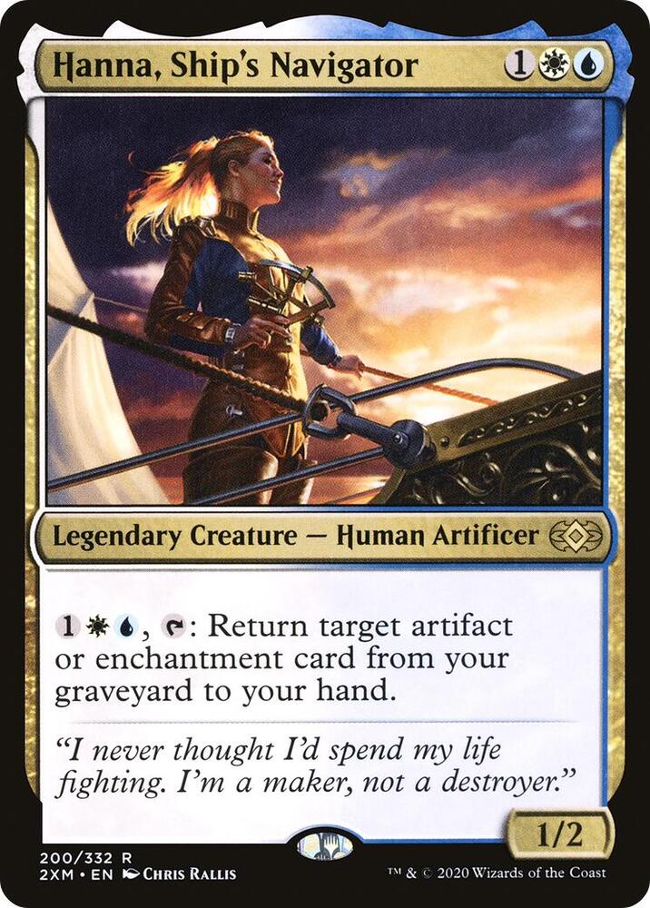 Hanna, Ship's Navigator 200/332 (Double Masters)  | Good Games Modbury
