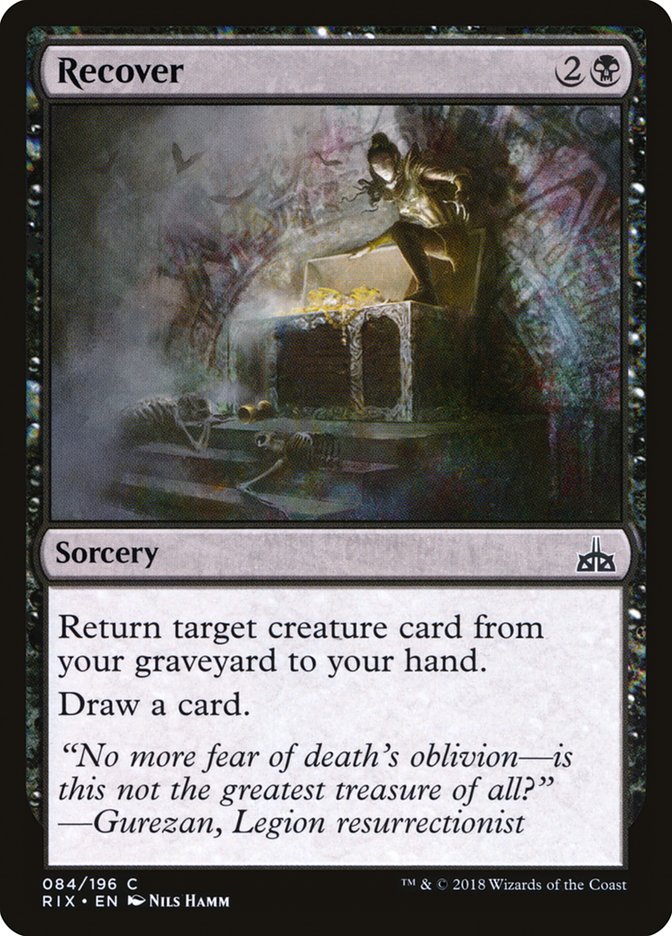 Recover 84/196 (Rivals of Ixalan)  - Foil | Good Games Modbury