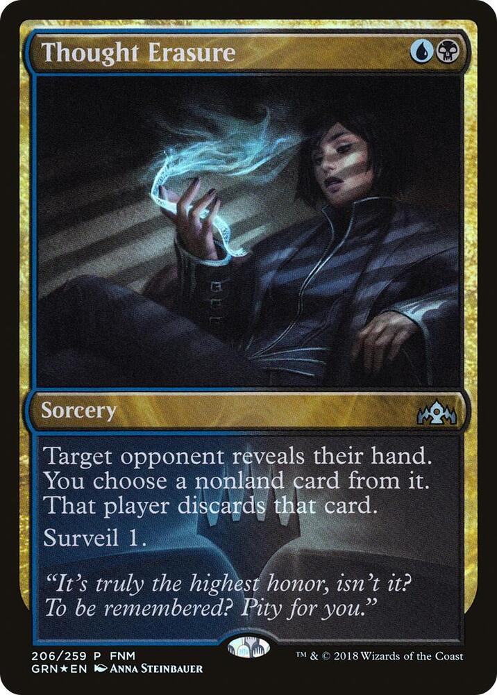 Thought Erasure 206/259 (FNM Promos)  - Foil | Good Games Modbury
