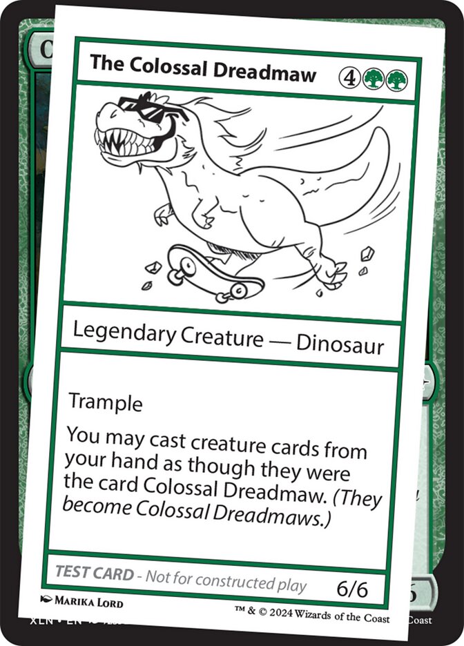 The Colossal Dreadmaw 573/390 (Mystery Booster 2 Playtest Cards)  | Good Games Modbury