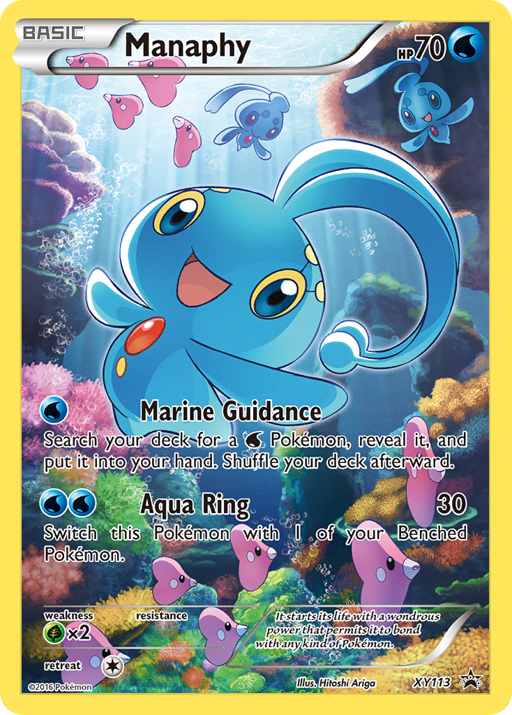 Manaphy (XY113) [XY: Black Star Promos] | Good Games Modbury