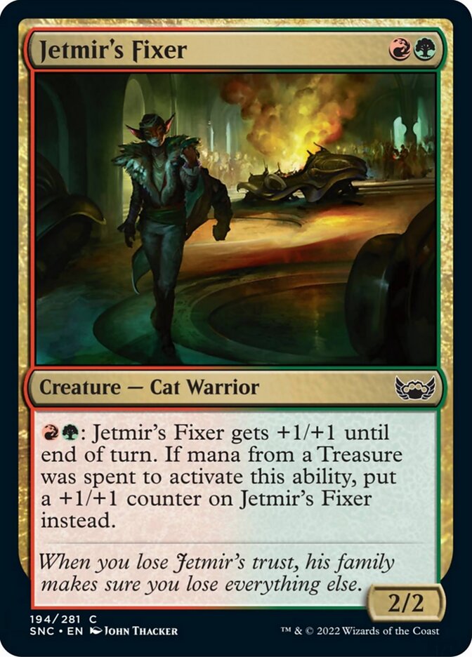 Jetmir's Fixer [Streets of New Capenna] | Good Games Modbury