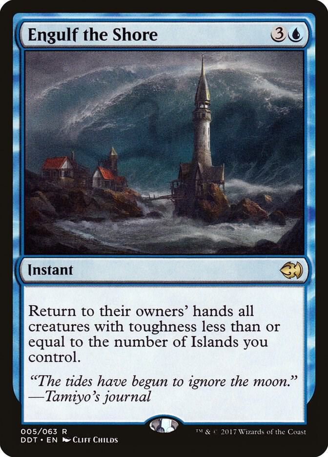 Engulf the Shore 5/63 (Duel Decks: Merfolk vs. Goblins)  | Good Games Modbury