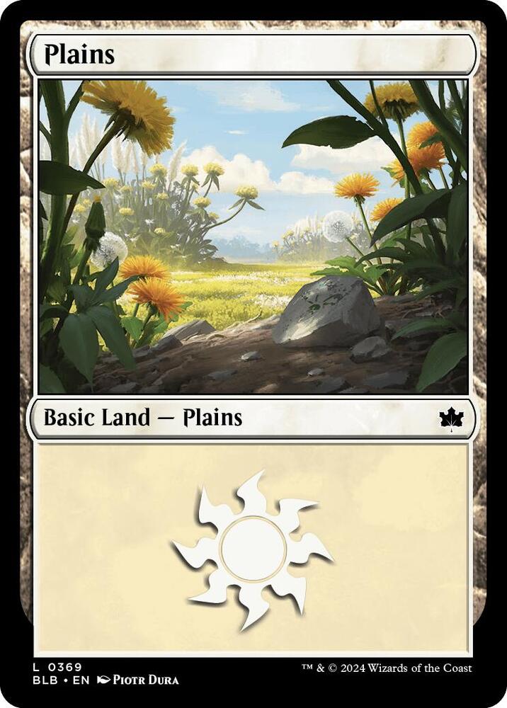 Plains 369 (Bloomburrow)  - Foil | Good Games Modbury