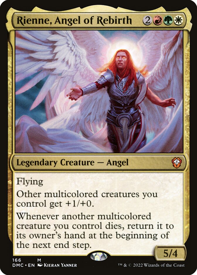 Rienne, Angel of Rebirth 166/50 (Commander: Dominaria United)  | Good Games Modbury
