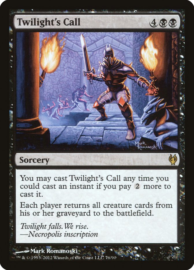Twilight's Call 76/90 (Duel Decks: Izzet vs. Golgari)  | Good Games Modbury