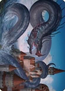 Tolarian Terror Art Card 18 (Art Series: Dominaria United)  | Good Games Modbury