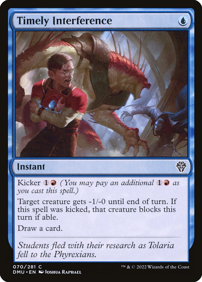 Timely Interference 70/281 (Dominaria United)  - Foil | Good Games Modbury