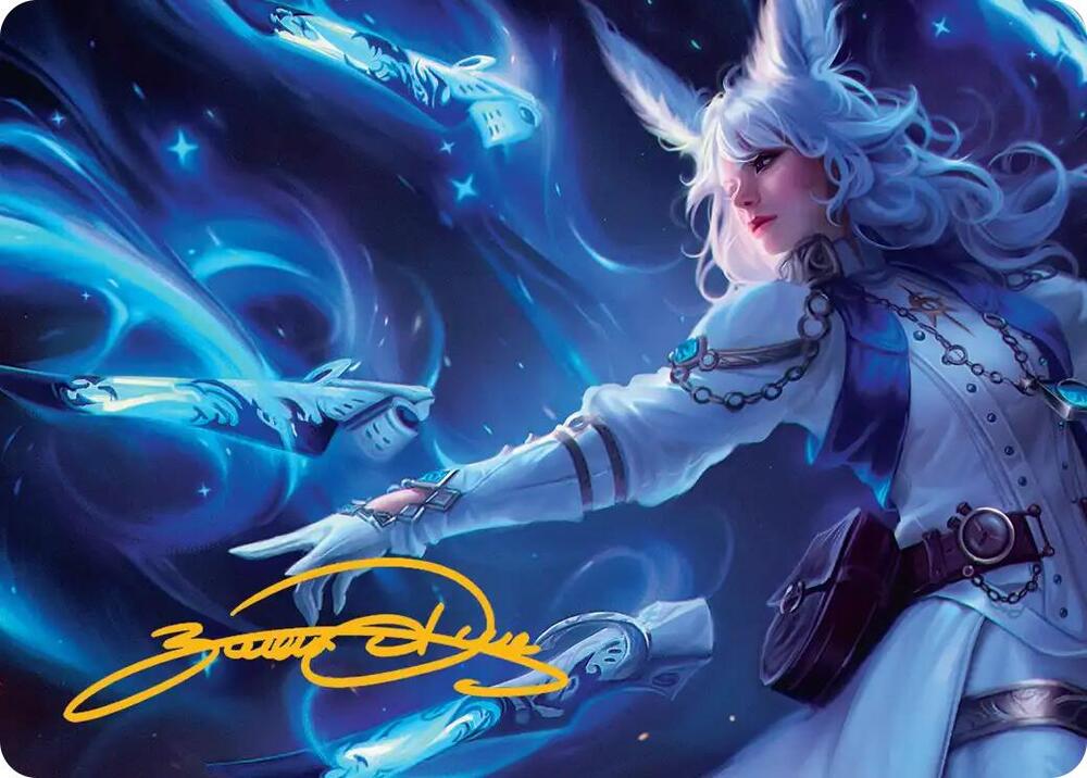 Sages Nouliths Art Card Gold Stamped Signature 5 (Art Series: FINAL FANTASY)  | Good Games Modbury