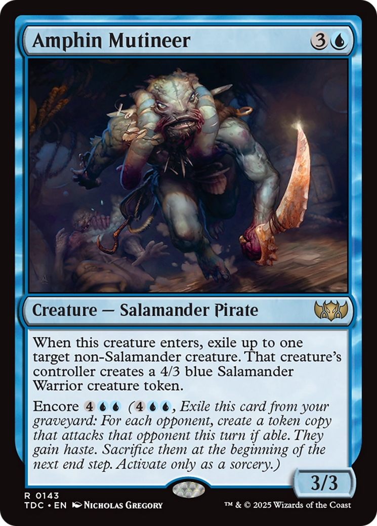 Amphin Mutineer [Tarkir: Dragonstorm Commander] | Good Games Modbury