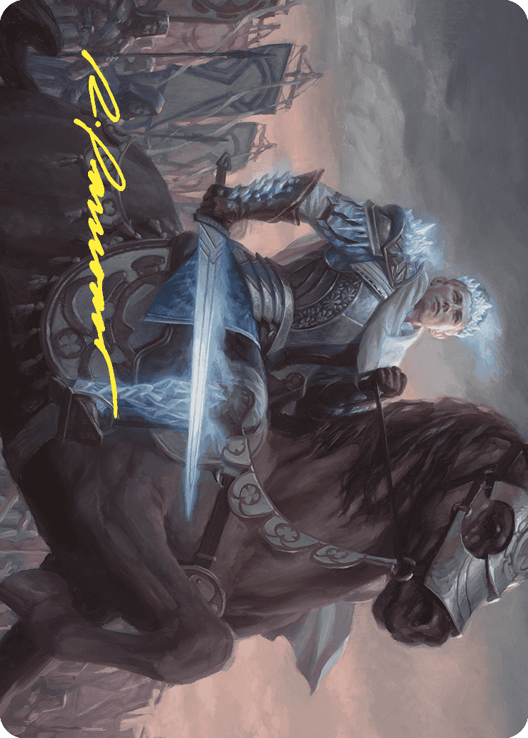 Will, Scion of Peace Art Card (Gold-Stamped Signature) [Wilds of Eldraine Art Series] | Good Games Modbury