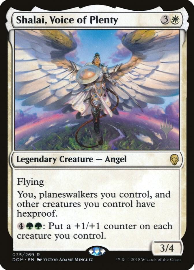 Shalai Voice of Plenty 35 (Promo Pack: Core Set 2020)  - Foil | Good Games Modbury