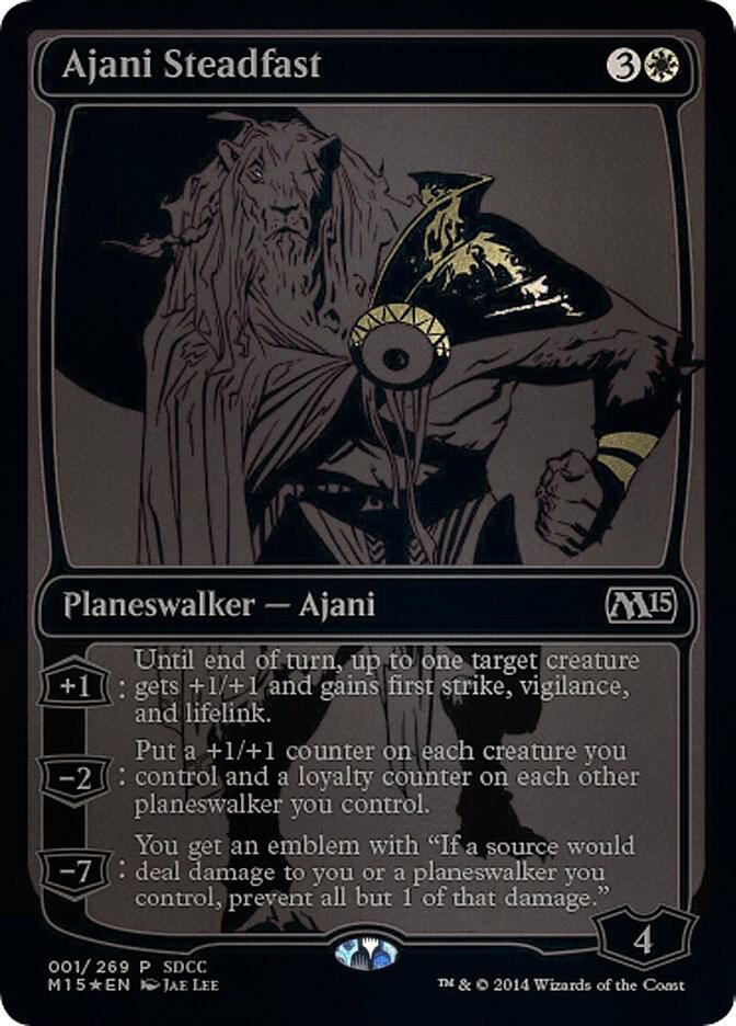 Ajani Steadfast SDCC 2014 Exclusive 1/269 (Media Promos)  - Foil | Good Games Modbury