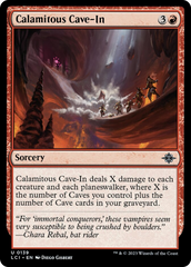 Calamitous Cave-In [The Lost Caverns of Ixalan] | Good Games Modbury