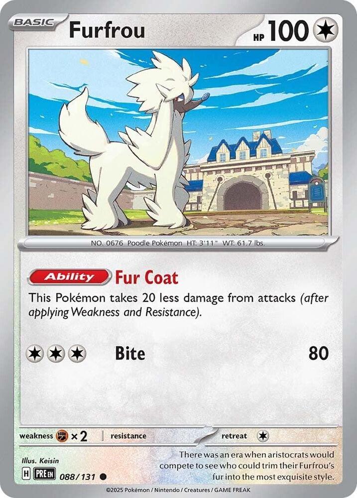 Furfrou (088/131) [Scarlet & Violet: Prismatic Evolutions] | Good Games Modbury