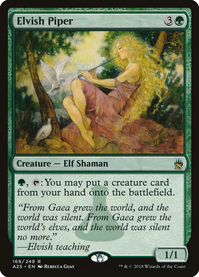 Elvish Piper 168/249 (Masters 25)  - Foil | Good Games Modbury