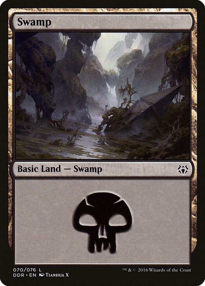 Swamp 070 70/76 (Duel Decks: Nissa vs. Ob Nixilis)  | Good Games Modbury