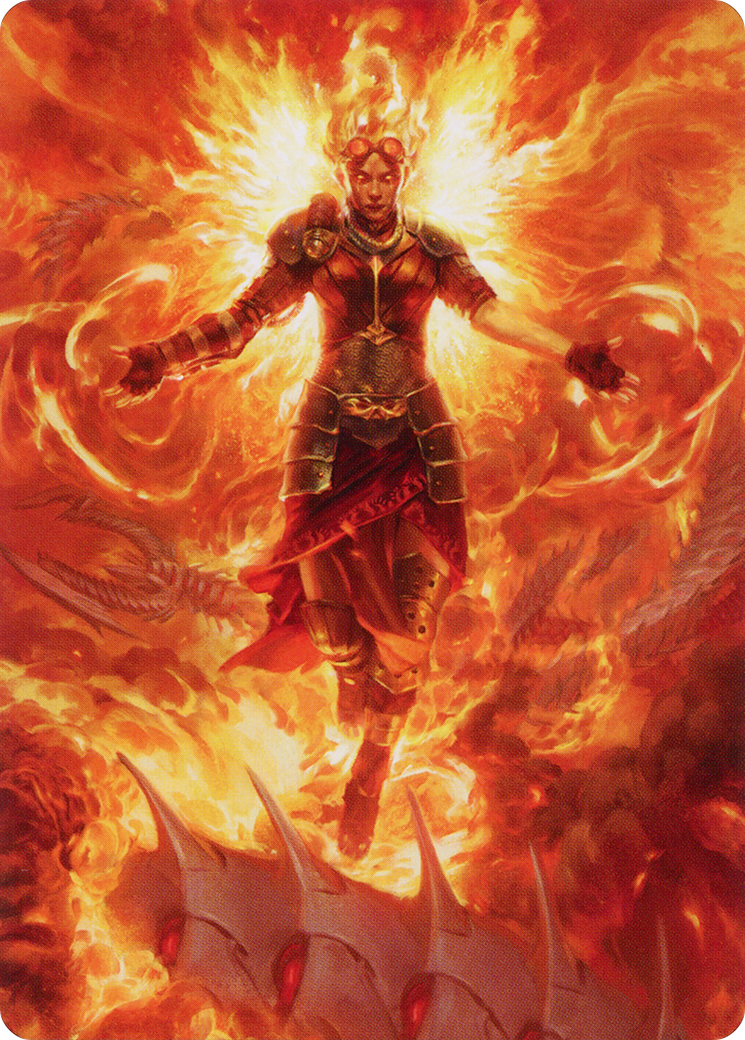 Chandra, Hope's Beacon Art Card [March of the Machine Art Series] | Good Games Modbury