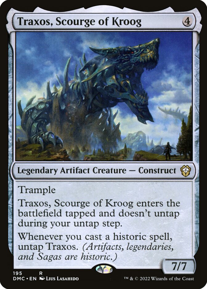 Traxos, Scourge of Kroog 195/50 (Commander: Dominaria United)  | Good Games Modbury