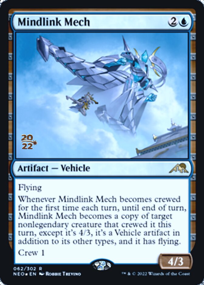 Mindlink Mech [Kamigawa: Neon Dynasty Prerelease Promos] | Good Games Modbury