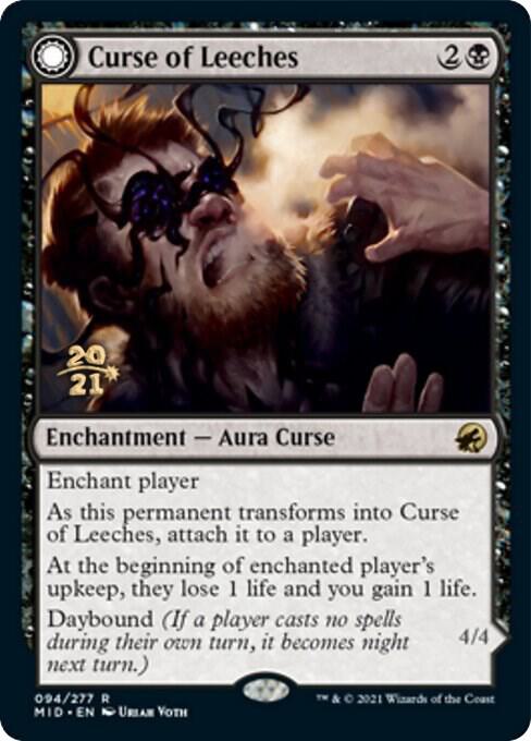 Curse of Leeches 94s/171 (Prerelease Cards)  - Foil | Good Games Modbury