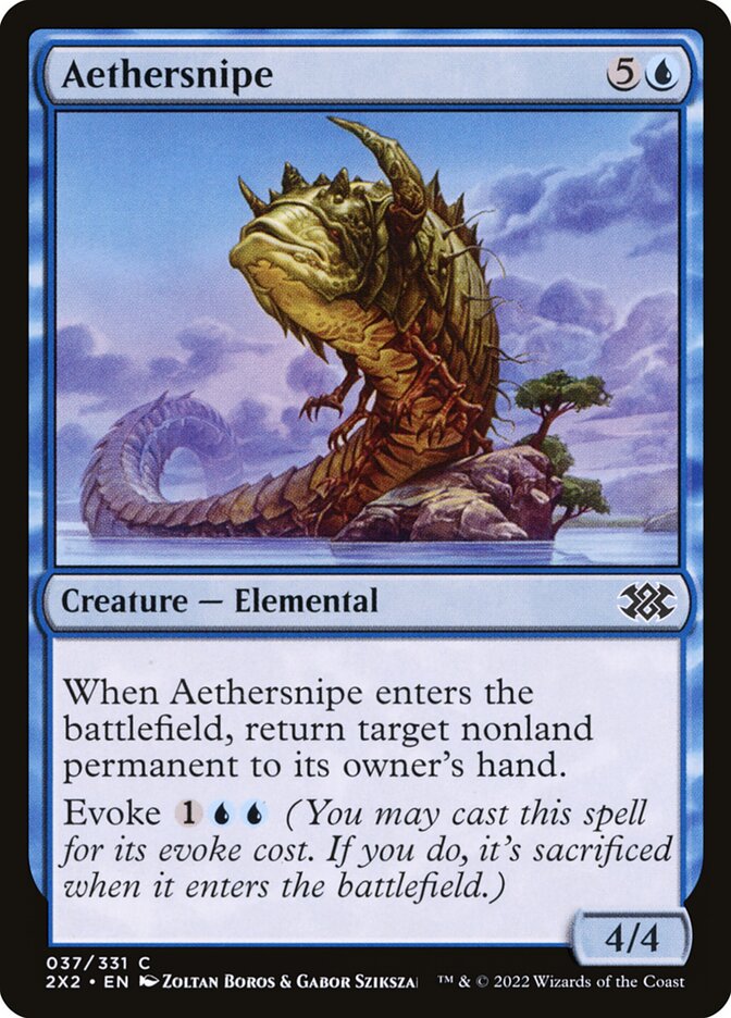 Aethersnipe 37/331 (Double Masters 2022)  - Foil | Good Games Modbury