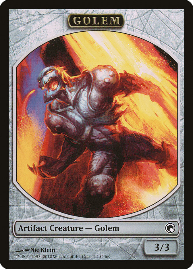 Golem Token [Scars of Mirrodin Tokens] | Good Games Modbury