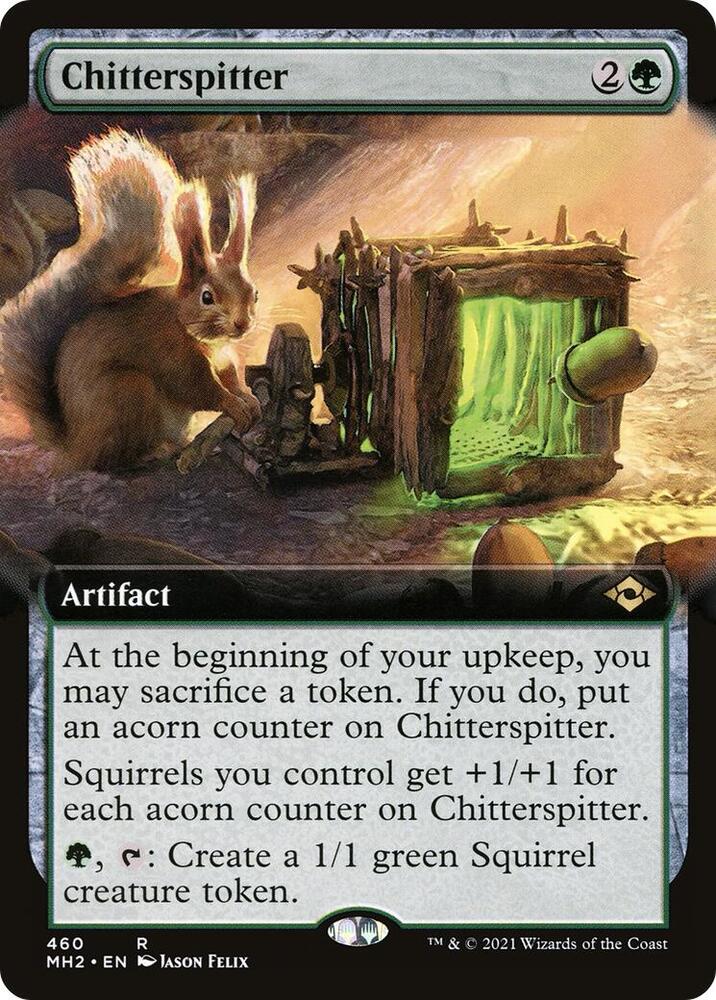Chitterspitter Extended Art 460 (Modern Horizons 2)  | Good Games Modbury
