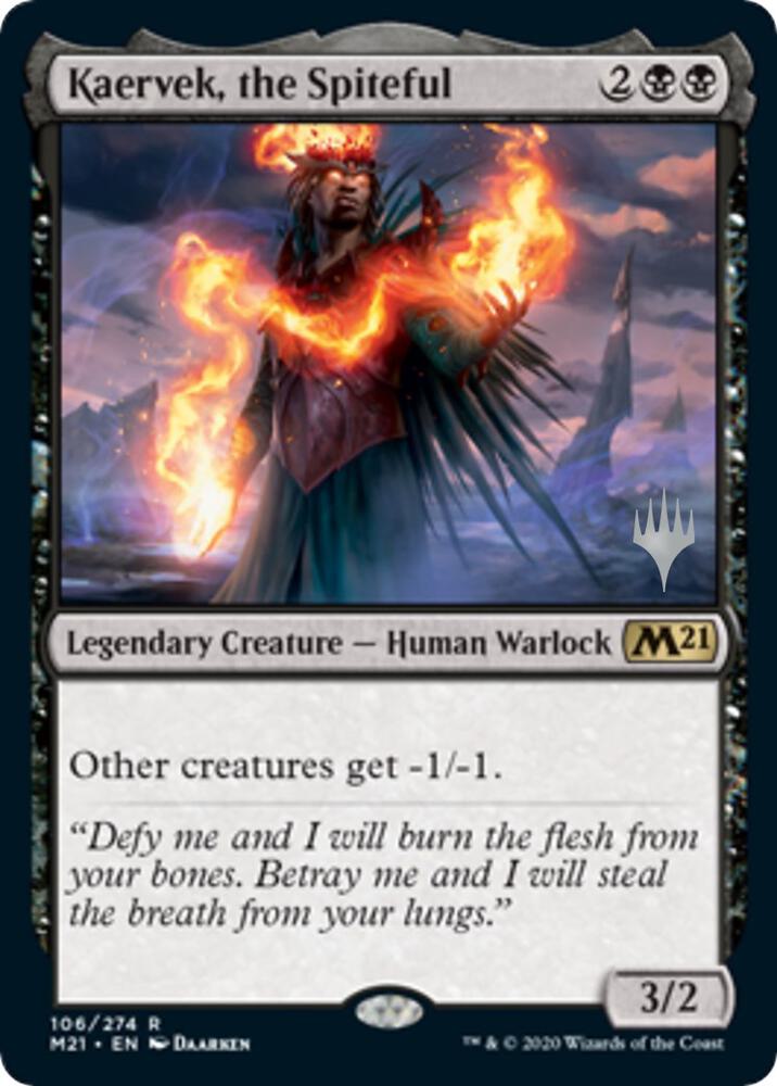 Kaervek the Spiteful 106 (Promo Pack: Core Set 2021)  | Good Games Modbury